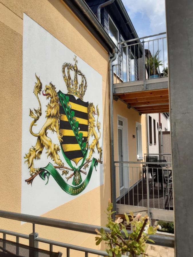 Stadtoase Geraeumige Gaestewohnungen Mit Balkon, Komfort, Modernitaet Und Ruhe, Fuer Monteure Geeignet, Free Wifi Frankenberg Екстериор снимка